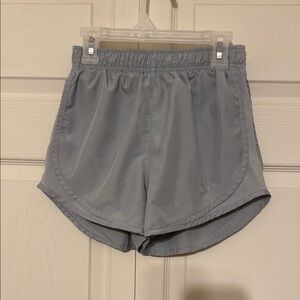 Nike Gray Athletic Shorts Lightweight Performance